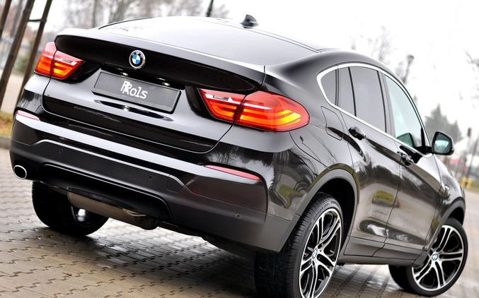 BMW X4 cena 89999 przebieg: 214000, rok produkcji 2015 z Płock małe 596